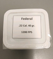 Federal .22 Caliber 40gr Ammo, 200 Count - 2