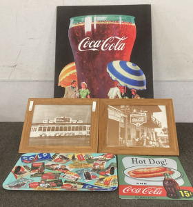 Coca Cola Pictures, Tray