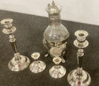 Candelabra Set, Percolator - 2