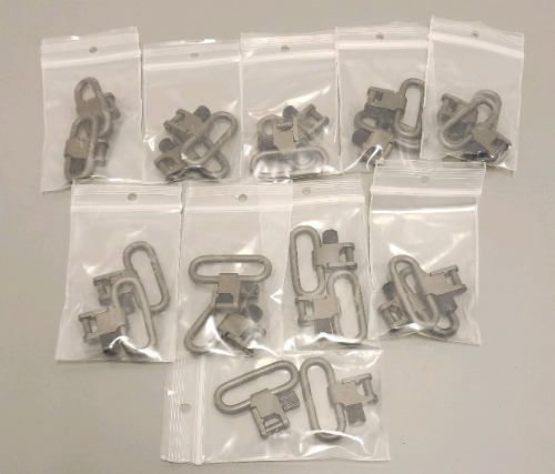 (10) UNC 1 1/4 Military OD Swivel For Old And New Stock Designs