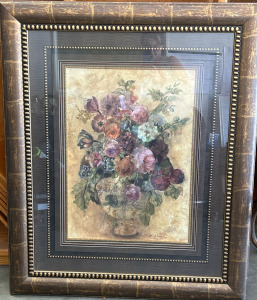 “Old World Bouquet” X-Large Framed Wall Print By Picture Galleries Inc.