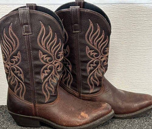 Dark Brown Laredo Cowboy Boots (10M)