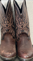 Dark Brown Laredo Cowboy Boots (10M) - 2