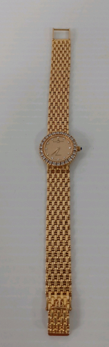 Baume and Mercier 18k Quartz Watch w/ Gold Band and Gold Back (44G)