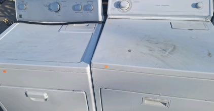 WhirlPool &Kenmore, Washer and dryer