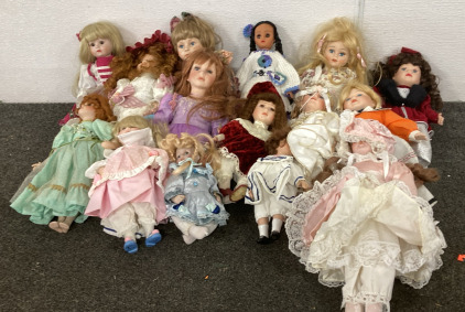 Vintage Dolls, 10 Plus