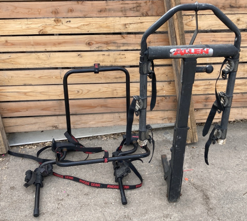 Allen Bike Rack And Rhode Gear Spare Tire Shuttle