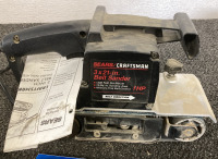 Craftsman Belt Sander (Not Tested), (2) 3” X 21” Belts - 2