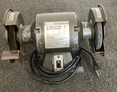 Allied 6&rdquo; Heavy Duty Bench Grinder (Not Tested)