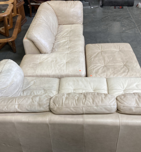 (3 Piece) Beige Couch Set