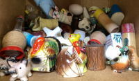 Salt and Peoper Shaker Galore! Box Full of Spice Shakers. BB6 - 3