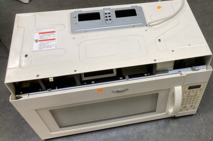 Heavy Duty Whirlpool Microwave (Works!). BBFN