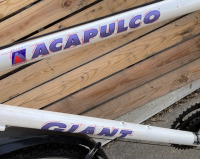 White Acapulco Giant With Shimano Gear System - 2