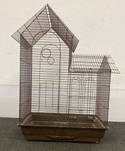 Brown Bird Cage