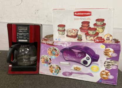 Mr coffee, Easy Bake Ultimate Oven, Rubbermaid