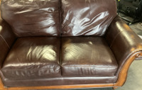 Brown Leather Couches