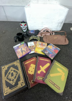 (3) Handbags, Minecraft Book Set, Gaming Misc.