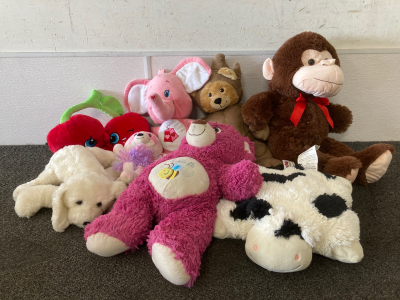 (8) Different Variety&rsquo;s Stuffed Toys