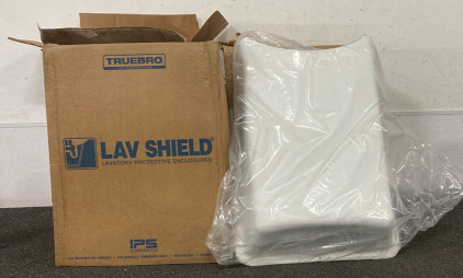 (3) TrueBro Lav Shield Lavatory Protective Enclosures