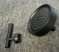 Kohler Black Shower Head Set - 7