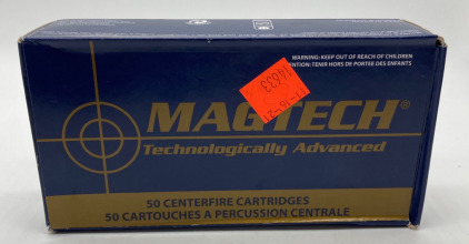 50 Rounds-Magtech 40 S&W 180gr FMC