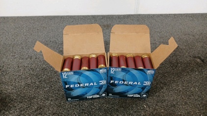 (2) Boxes of 12 Gauge Ammo