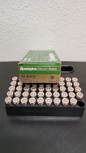 (49) Remington Golden Saber .45 Auto 230gr Ammunition Cartridges