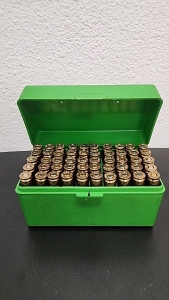 (50) .308 Win Ammunition Cartridges (1) Mtm Case Gard Ammo Box