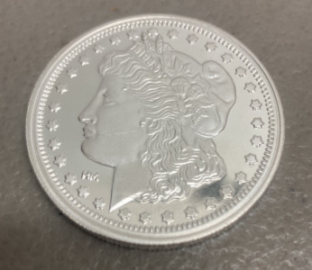 (1) Troy Ounce .999 Fine Silver Round