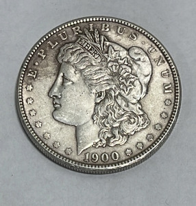 Authentic 1900 Morgan 90% Silver Dollar