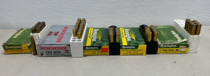 (5) Boxes Of Assorted Ammunition Cartridges