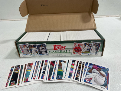 2013 Topps Baseball Cards Complete Set (660)