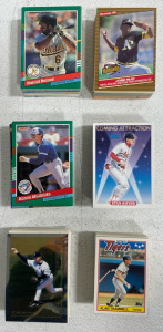 Assorted years Baseball Cards