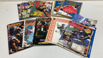 Vintage Sports Illustrated and Team Programs (1980s-90s)