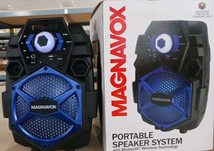 Magnavox Portable Bluetooth Speaker System