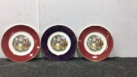 (3) Vintage Imperial Salem China Plates