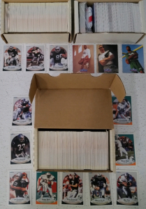 Assorted Collector Football Cards Fleer 1990 And Pro Line