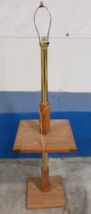 Vintage Solid Wood Lamp 16"&times;16"&times;56"