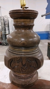 Vintage Ceramic Lamp 25"