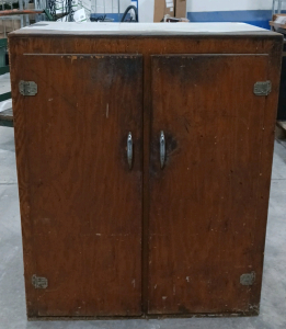 Vintage Wooden Cabinet 14"&times;30"&times;36"