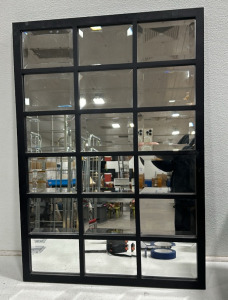 23 1/2&rsquo;&rsquo; x 33 1/2&rsquo;&rsquo; Multi Section Mirror With Wooden Frame