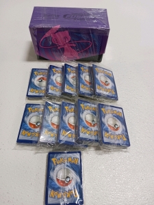 (12) Unwrapped Pok&eacute;mon Card Sets (1) Pok&eacute;mon Sword & Shield Fusion Strike Card Collection Box