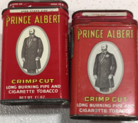 (3) pictures With elk Bottles Of Calone (4) Collectable Prince Albert Tabacco Cans - 5