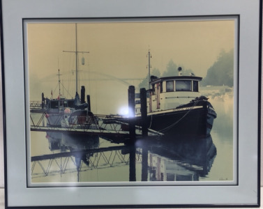 Picture Frame With Photo Of Patricia Ann 35&rdquo;1/4x29&rdquo;1/2