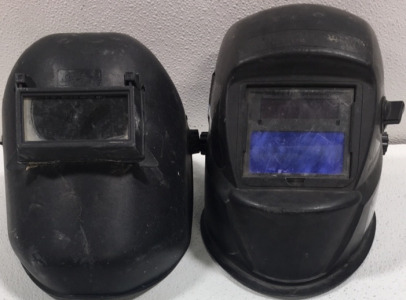 (2) Chicago Electric Welding Masks Variable Shade 4/9-13