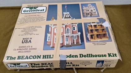 (1) Beacon Hill Wooden Dollhouse Kit By Greenleaf