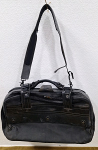 (1) Polo, Leather & Canvas Bag