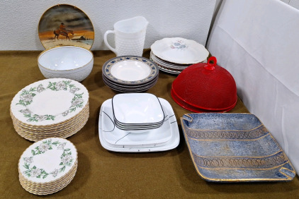 (16) Pieces Of Syracuse China, & More