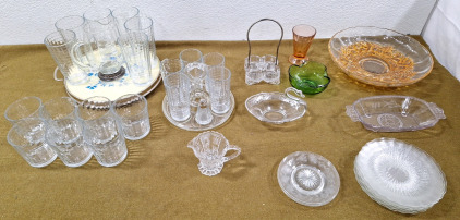 Collection Of Drinking Glasses & More