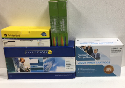 Hyperion Printer With (3) Replacement Laser Toner Cartridge